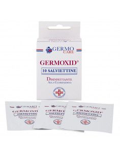 Germo Germoxid | Salviettine Disinfettanti alla Clorexidina | 10 pezzi 2