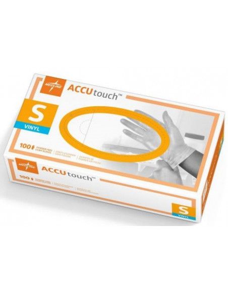 Accutouch guanti in vinile monouso senza polvere DPI3 DM1 100pezzi Accutouch guanti in vinile monouso senza polvere DPI3 DM1 100pezzi
