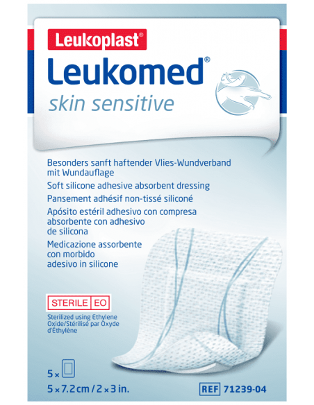 Leukomed Skin Sensitive medicazione assorbente 5pz Leukomed Skin Sensitive medicazione assorbente 5pz