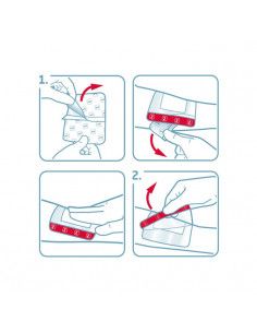 Leukomed T medicazione adesiva trasparente 8x10 5pz DM 2