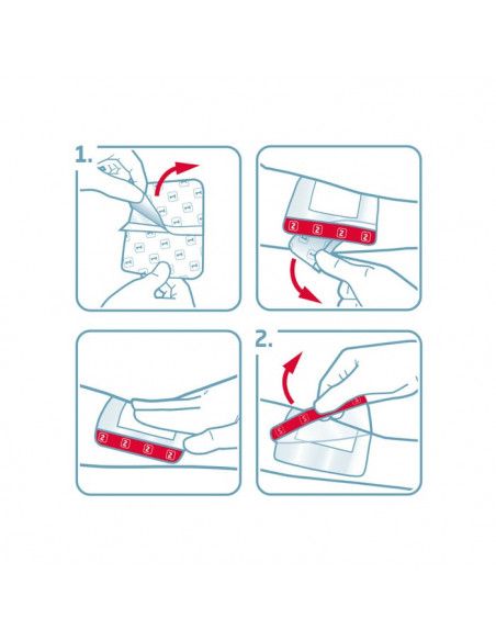 Leukomed T medicazione adesiva trasparente 8x10 5pz Leukomed T medicazione adesiva trasparente 8x10 5pz