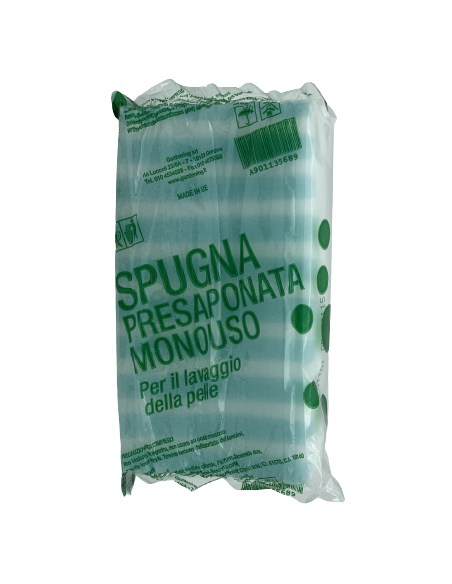 Spugna Presaponata per il lavaggio 50pz Spugna Presaponata per il lavaggio 50pz