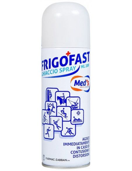 FrigoFast ghiaccio spray istantaneo 200 ml FrigoFast ghiaccio spray istantaneo 200 ml