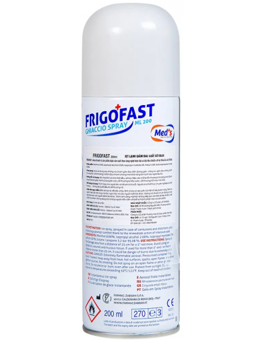 Med's Frigofast ghiaccio spray istantaneo 200ml