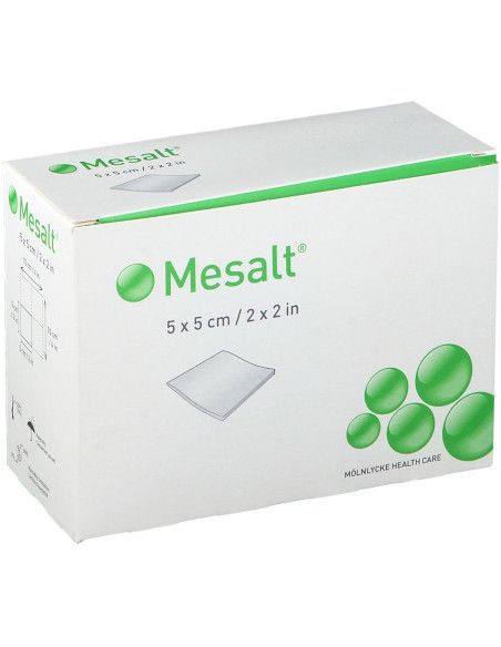 Mesalt medicazione in cloruro di sodio 5x5 1pz