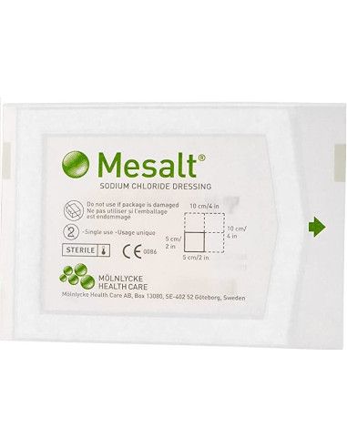 Mesalt medicazione in cloruro di sodio 5x5 1pz