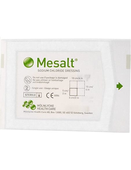 Mesalt medicazione in cloruro di sodio 5x5 1pz