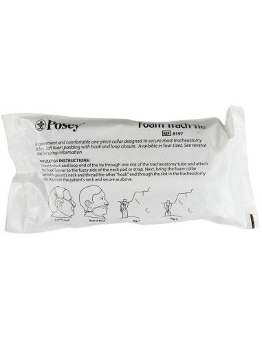 Fascia di fissaggio per cannula tracheostomica 1pz
