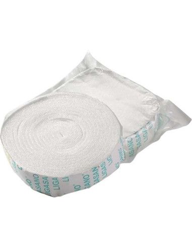 Ligasano Bianco rotolo sterile in poliuretano espanso per fistole 300x2,5x0,4 10pz