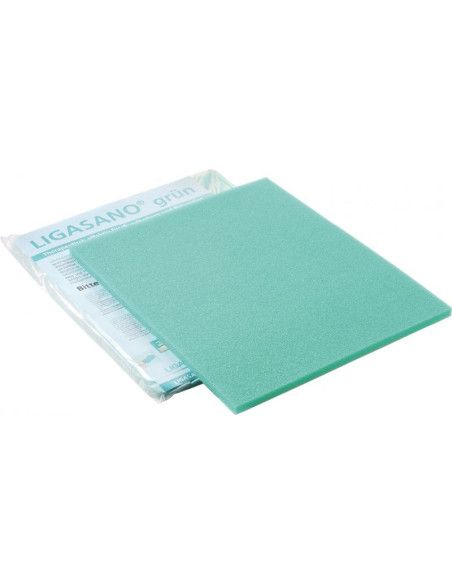 Ligasano Verde schiuma di poliuretano elastica sterile 24x16x2 5pz Ligasano Verde schiuma di poliuretano elastica sterile 24x16x2 5pz