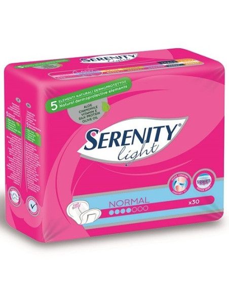 Serenity Light Lady assorbente anatomico 30pz Serenity Light Lady assorbente anatomico 30pz