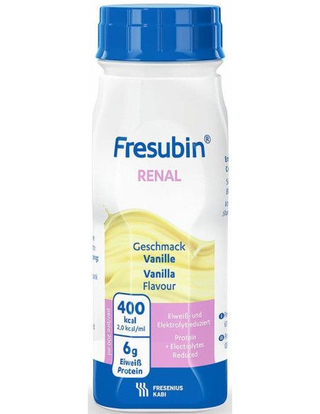 Fresubin Renal integratore nutrizionale Vaniglia 4x200ml Fresubin Renal integratore nutrizionale Vaniglia 4x200ml