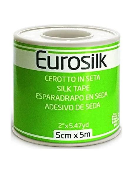 Eurosilk cerotto in seta su rocchetto per pelli delicate Eurosilk cerotto in seta su rocchetto per pelli delicate