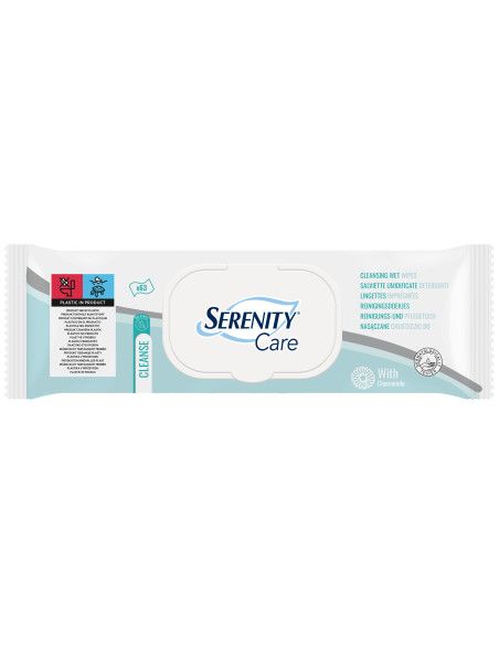 Serenity SkinCare salviette umidificate detergenti 63pz Serenity SkinCare salviette umidificate detergenti 63pz