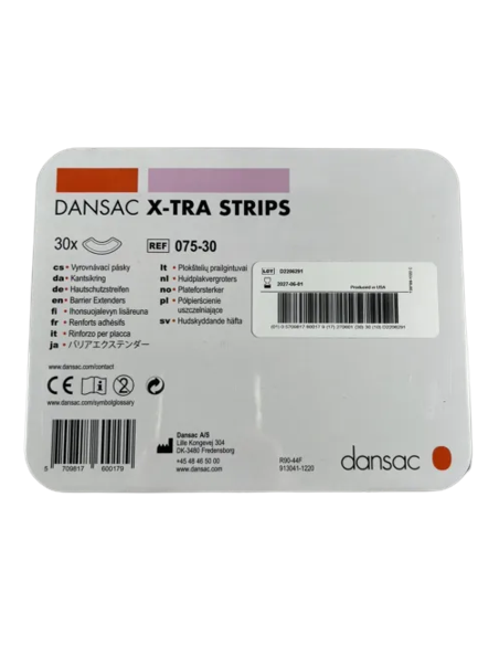 Dansac X-tra Strips strisce flessibili per stomia 30pz Dansac X-tra Strips strisce flessibili per stomia 30pz