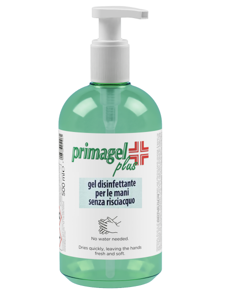 Primagel Plus gel disinfettante mani con alcool etilico Primagel Plus gel disinfettante mani con alcool etilico