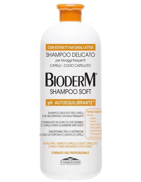 Bioderm Shampoo Soft shampoo curativo antiforfora