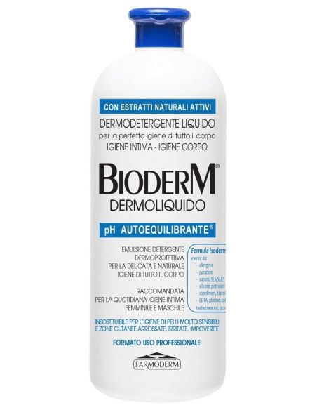 Bioderm Dermoliquido emulsione detergente dermoprotettiva 1L