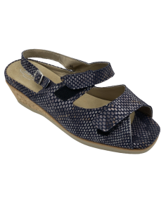 Loren sandalo estivo donna blu