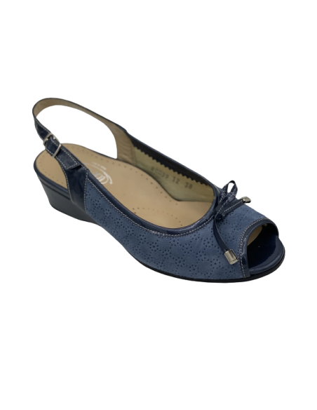 Loren sandalo estivo donna blu