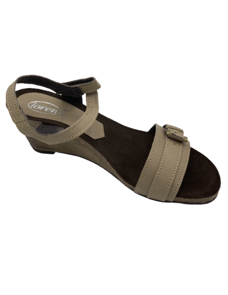 Loren sandalo estivo donna tortora