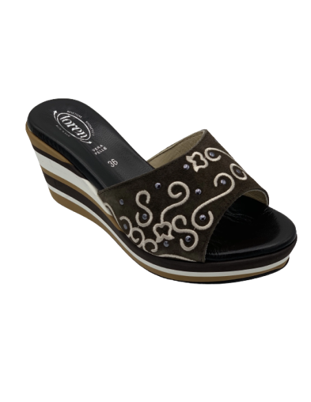 Loren zatterone estivo donna scamosciato