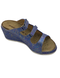 Podoline Dirce ciabatta donna predisposta blu