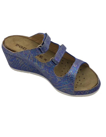 Podoline Dirce ciabatta donna predisposta blu