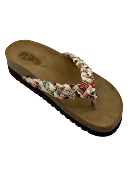 Plantas Picasso sandalo donna multicolor beige