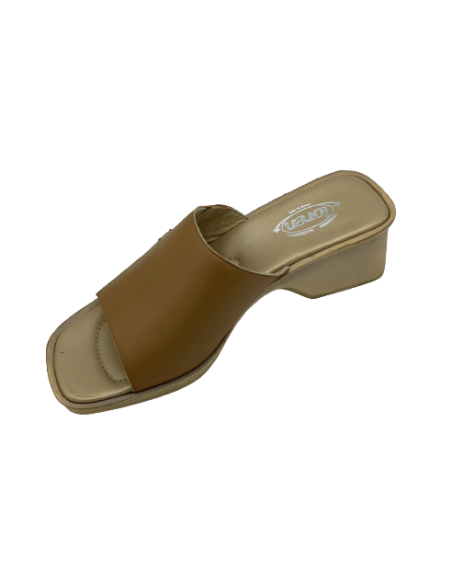 Loren ciabatta donna cammello