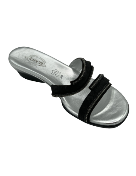 Loren ciabatta donna argento