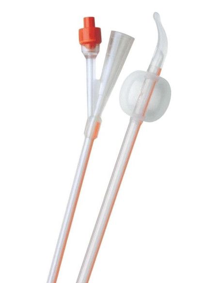 Folysil Tiemann catetere foley a palloncino in silicone 1pz Folysil Tiemann catetere foley a palloncino in silicone 1pz