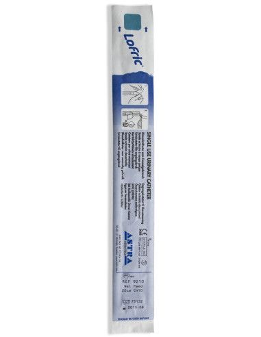 Lofric catetere monouso autolubrificante donna punta Nelaton 30pz