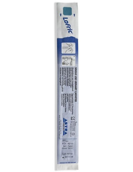 Lofric catetere monouso autolubrificante donna punta Nelaton 30pz