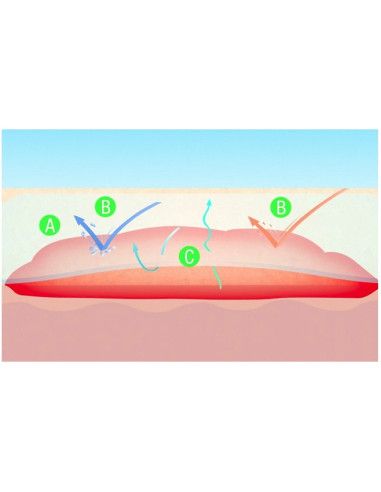 Suprasorb F medicazione in rotolo in film di poliuretano 10pz