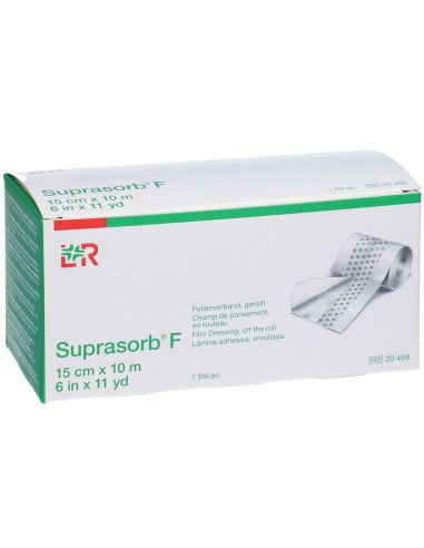 Suprasorb F medicazione in rotolo in film di poliuretano 10pz