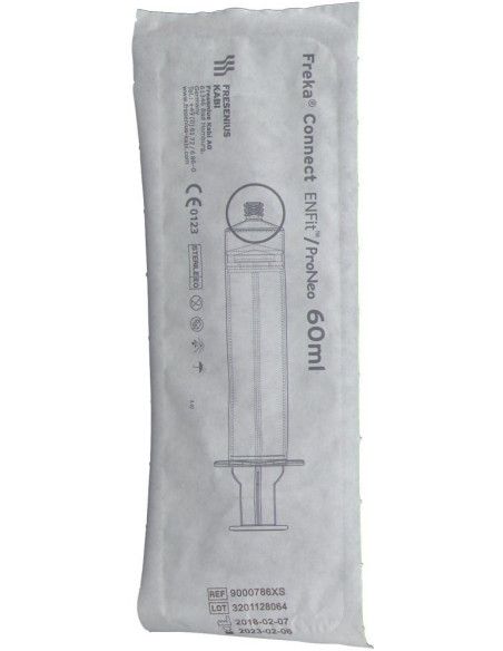 FREKA CONNECT ENFit siringa per nutrizione enterale 60ml 30pz FREKA CONNECT ENFit siringa per nutrizione enterale 60ml 30pz