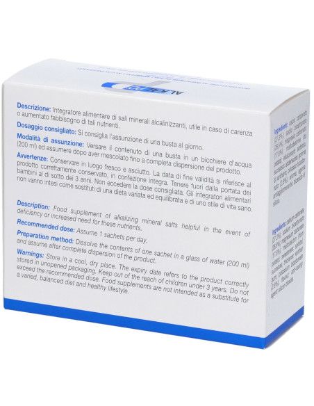 Alkal Pd integratore di sali minerali alcalinizzanti 20 bustine