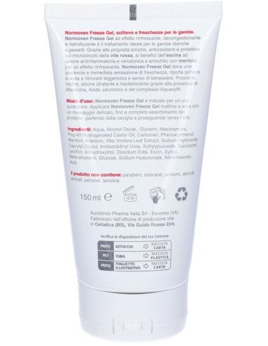 Normoven Freeze Gel benessere gambe 150ml