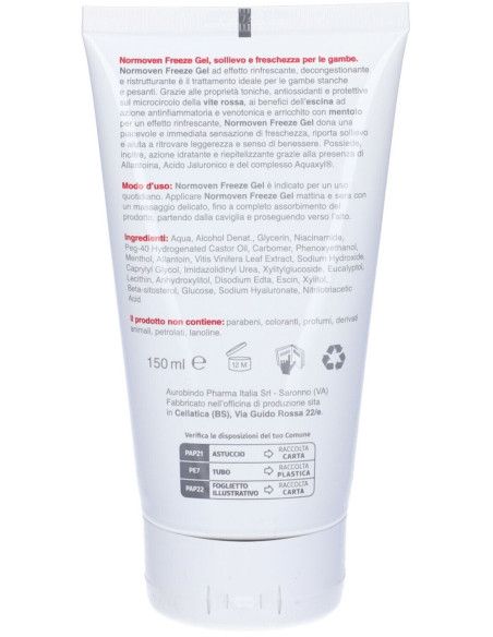 Normoven Freeze Gel benessere gambe 150ml