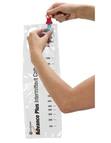 Advance Plus Catetere intermittente no-touch con sacca raccolta integrata 1pz