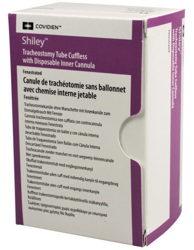 Shiley DCFN cannula tracheostomica non cuffiata fenestrata
