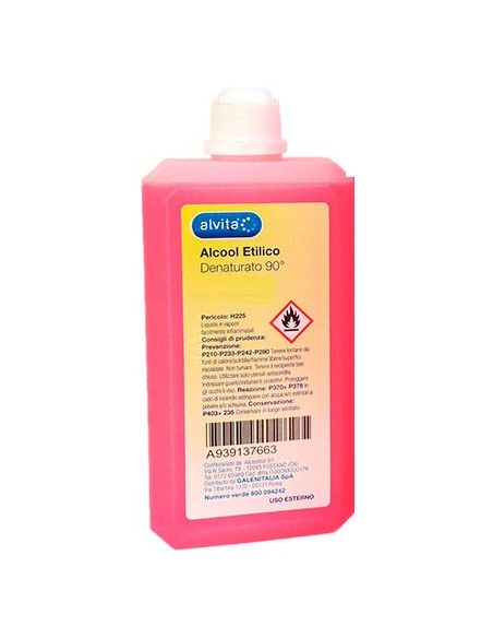Alvita Alcool etilico denaturato 90 250ml