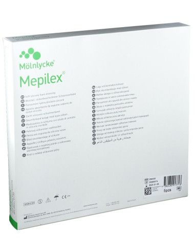 Mepilex medicazione assorbente in poliuretano 20x20 1pz