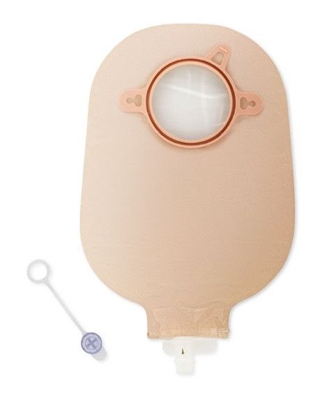 Comform 2 Midi sistema 2 pezzi sacca opaca per urostomia 55mm 10pz