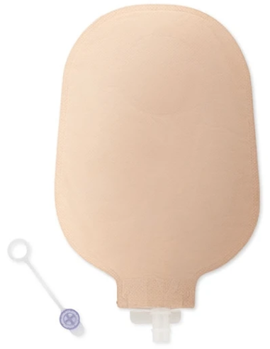 Sacca Midi per urostomia sistema 2 pezzi foro 70mm 10pz