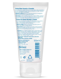 Alvita crema mani nutriente e idratante arancia e cannella 100 ml 2
