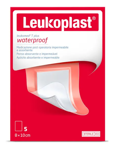 Leukomed T Plus Medicazione Post-Operatoria Trasparente Impermeabile 8x10cm 5pz Leukomed T Plus Medicazione Post-Operatoria Trasparente Impermeabile 8x10cm 5pz