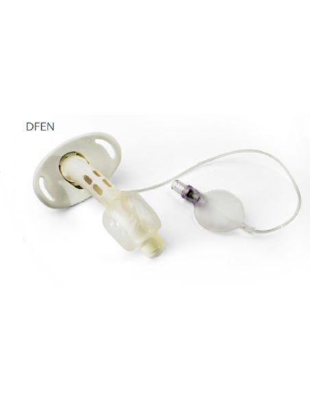 Shiley DFEN cannula tracheostomica fenestrata e cuffiata con controcannula monouso Shiley DFEN cannula tracheostomica fenestrata e cuffiata con controcannula monouso