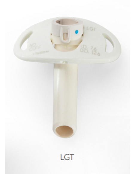 Cannula Shiley LGT laringectomia non cuffiata controcannula riutilizzabile